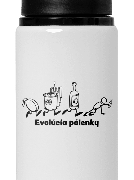 Evolúcia pálenky flaša na vodu White