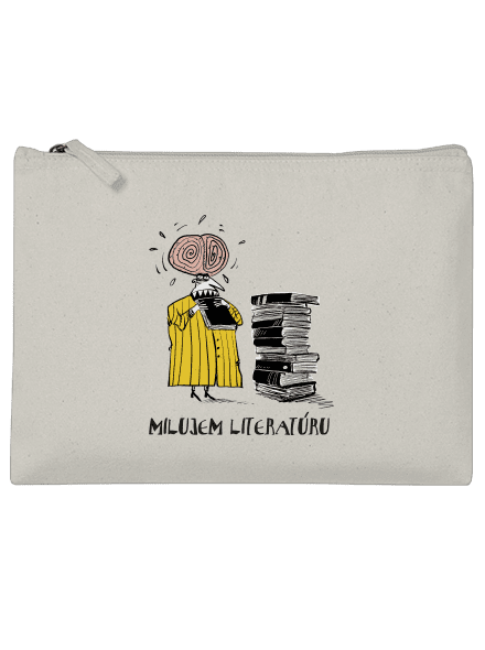 Milujem literatúru taštička Stracciatella