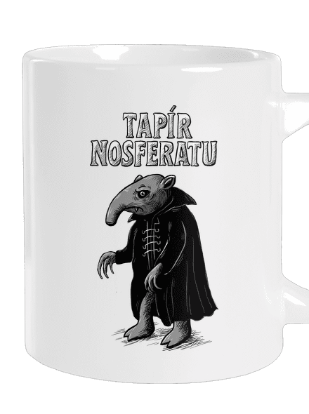 Tapír Nosferatu veľký hrnček White