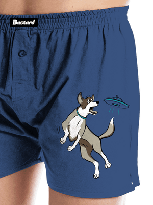 Lietajúci tanier pánske trenky Blue