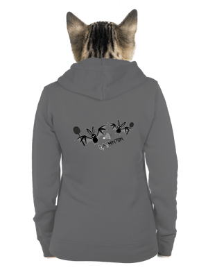 Batminton dámska mikina na zips Steel Gray