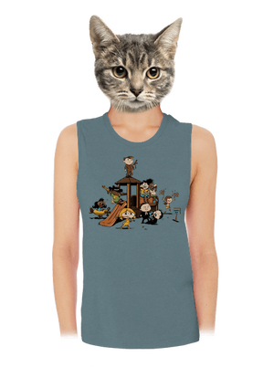 dámske tielko voľné