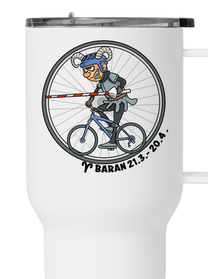 Cyklistický horoskop: Baran termohrnček White
