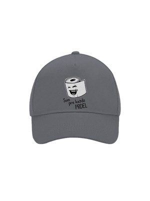 Prdel šiltovka baseballka Graphite grey