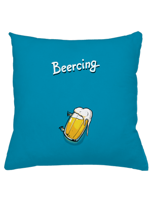 Beercing vankúš Blue Turquoise