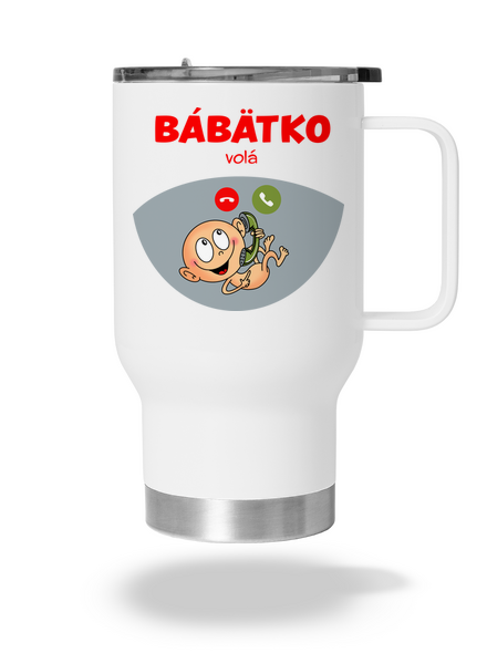 Bábätko volá termohrnček White