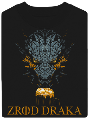 Zrod draka unisex mikina bez kapucne Black