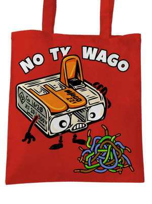 Wago svorka taška Bright Red