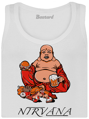 Nirvána dámske tielko klasické White