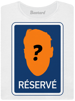 Značka réservé dámske tričko s lemom White