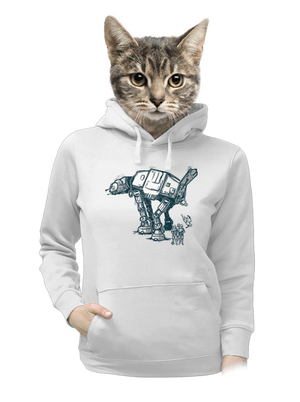 dámska mikina klokanka