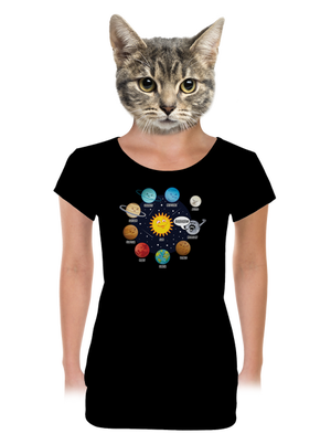 dámske tričko s lemom