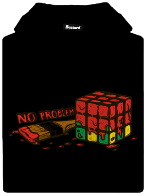 No problem dámska mikina klokanka Black