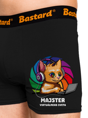 Majster virtuálneho sveta boxerky Black