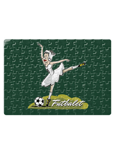 Futbalet puzzle White