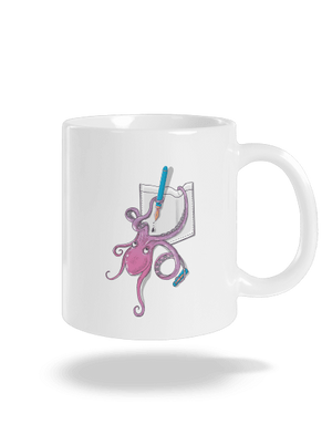 Jednoducho miluje atrament klasický hrnček White