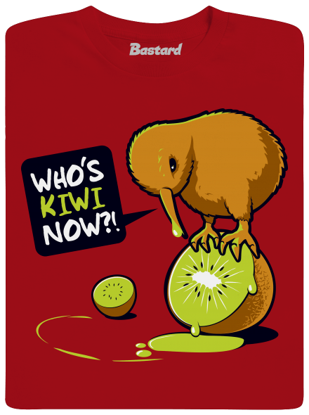 Kiwi detské tričko Red