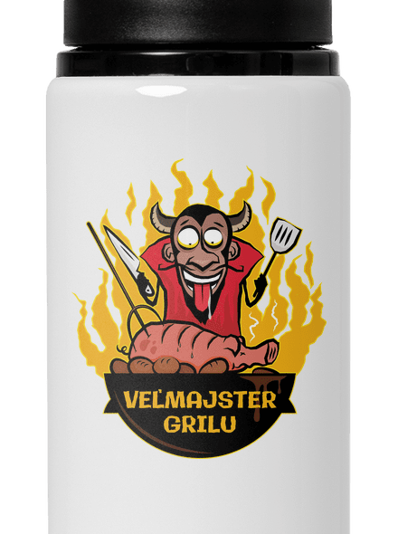 Veľmajster grilu flaša na vodu White