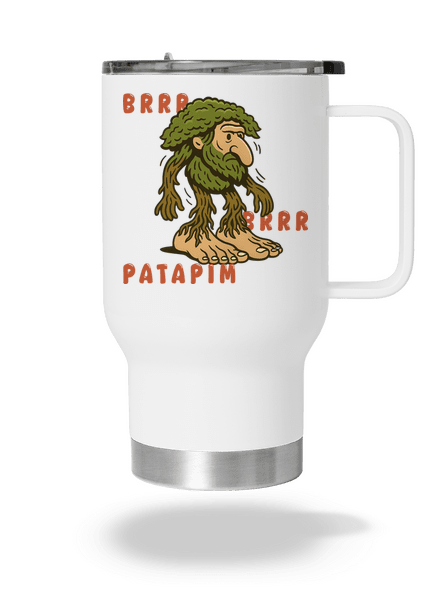 Brrr Brrr Patapim – Italian Brainrot termohrnček White