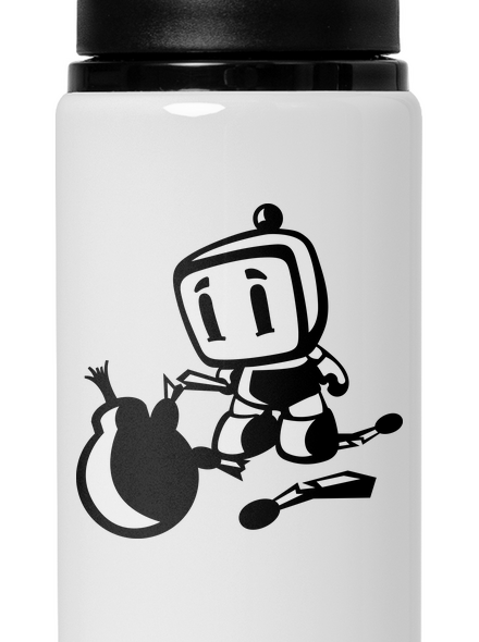Bomberman flaša na vodu White