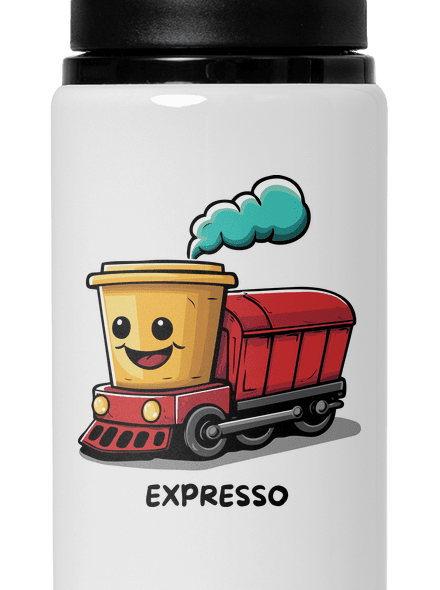 Expresso flaša na vodu White