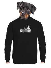 unisex mikina bez kapucne