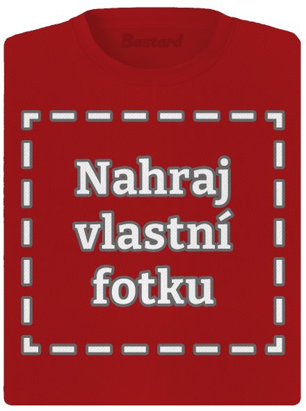 Vlastná potlač dámske športové tričko Red Mal