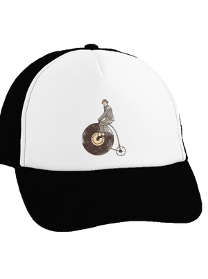 Na čom frčíš? šiltovka truckerka Black cap