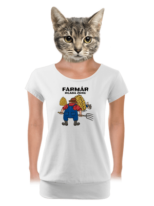 dámske tričko s lemom