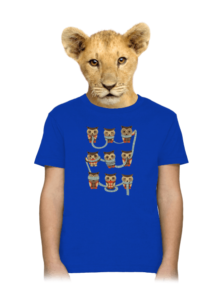 Sovičky detské tričko Royal Blue