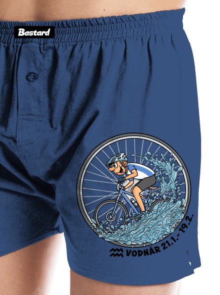 Cyklistický horoskop: Vodnár pánske trenky Blue