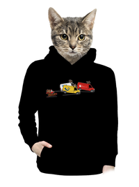 dámska mikina klokanka