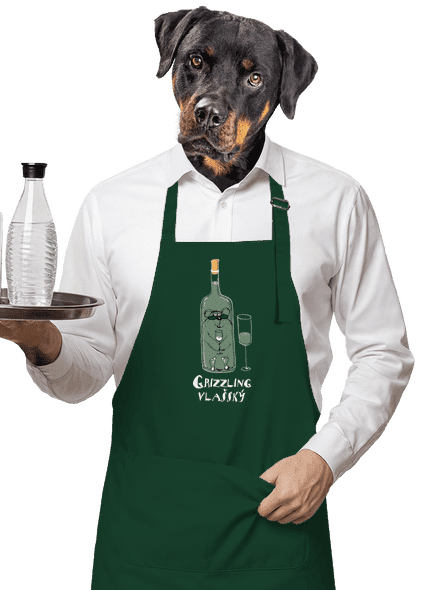 Grizzling Vlašský zástera Bottle Green