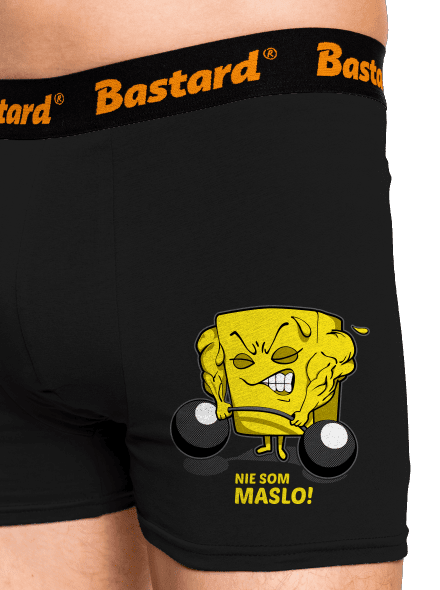 Nie som maslo boxerky Black