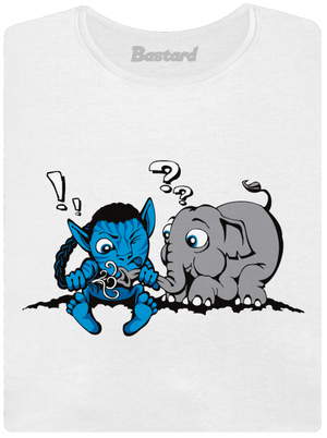 Error 501 dámske tričko s lemom White