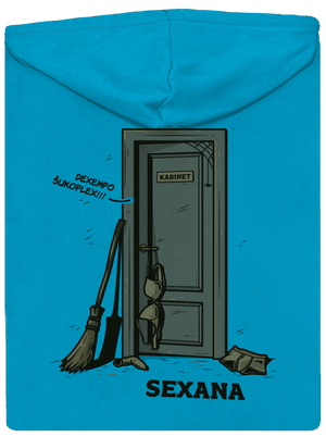 Sexana dámska mikina na zips Blue Atol