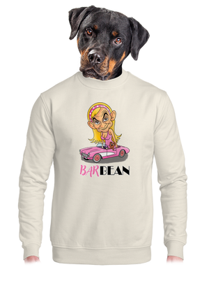 unisex mikina bez kapucne