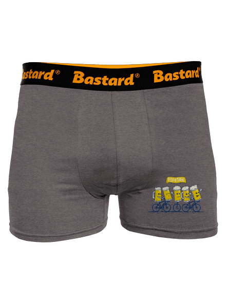 Pivotón boxerky Gray Melange