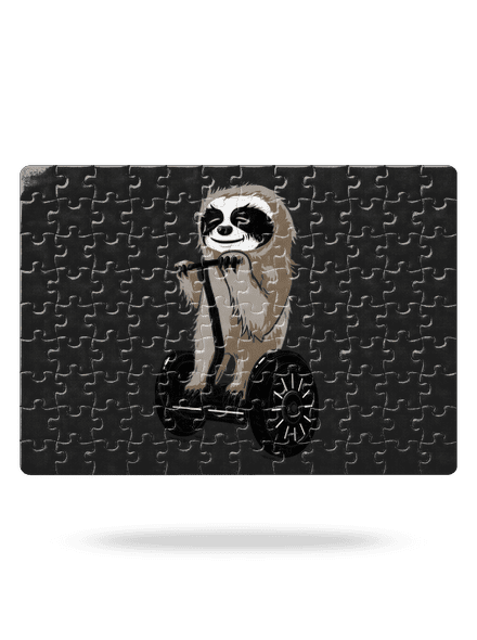 Leňoch puzzle White