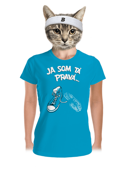 Hľadám tú pravú dámske športové tričko Blue Atol