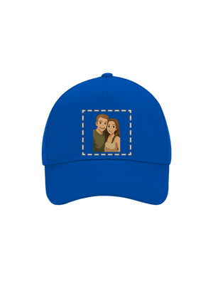 Ghibli efekt z vlastnej fotky šiltovka baseballka Bright Royal