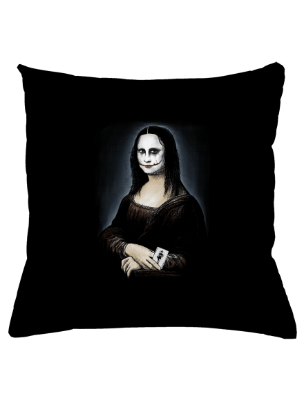 Mona Joker Lisa vankúš Black