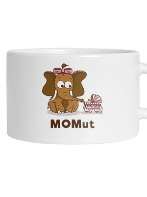 Momut hrnček makronka White