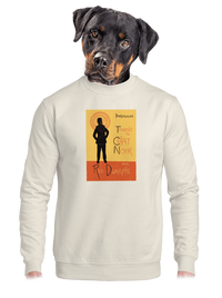 unisex mikina bez kapucne