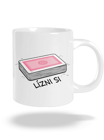 Lízni si veľký hrnček White