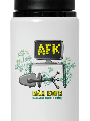Mám kopr flaša na vodu White