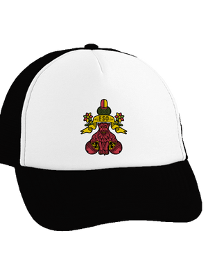 Guľové eso šiltovka truckerka Black cap