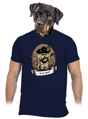 B14: S čerty nejsou žerty pánske tričko Navy