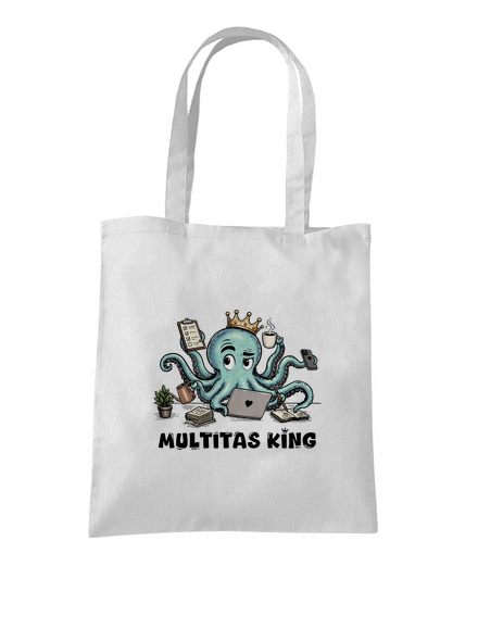 Multitas king taška White