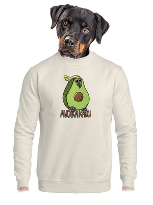 unisex mikina bez kapucne